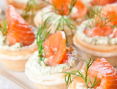 Roll It Pastry Salmon and Wholegrain Mustard & Dill Tarts